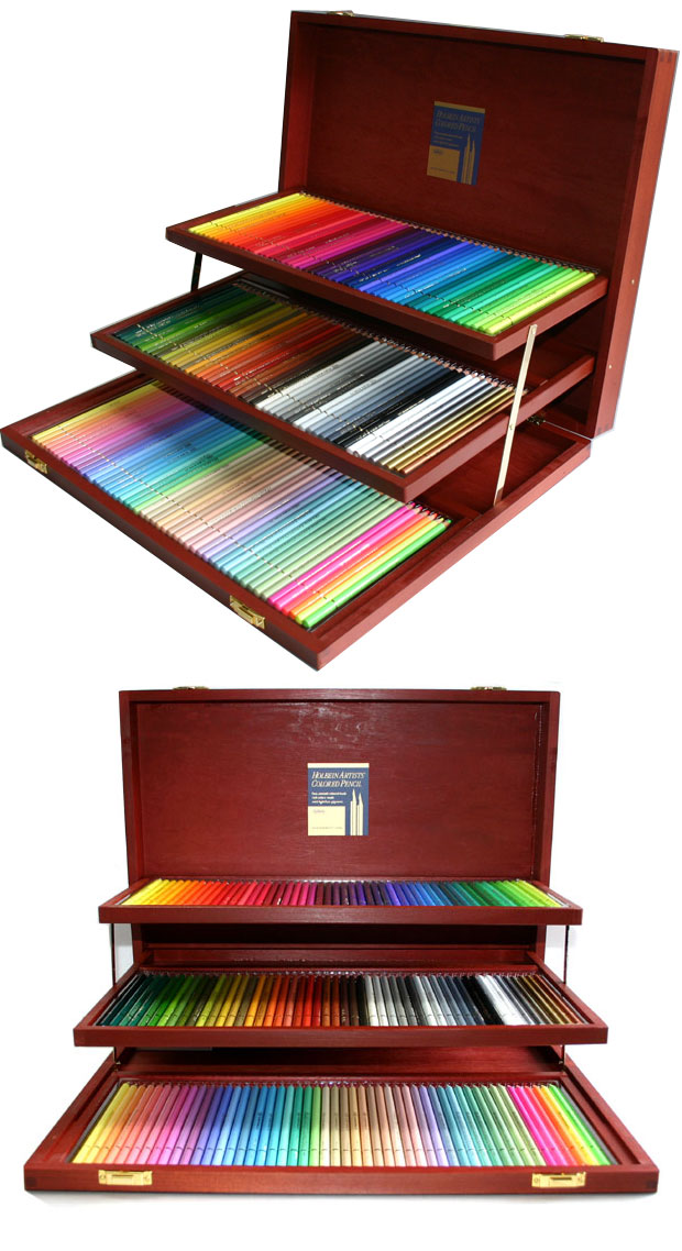 ホルベイン アーチスト色鉛筆 150色セット (全色 木函入) | ゆめ画材
