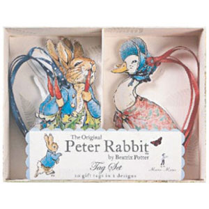 MeriMeri タグセット peter rabbit tag set