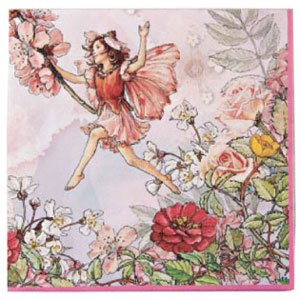 MeriMeri ペーパーナプキン flower fairies large napkins