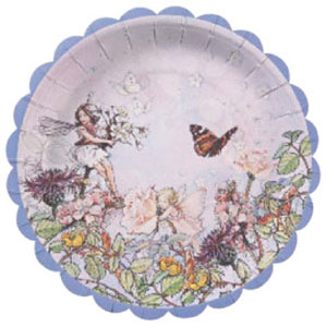 MeriMeri プレート小 flower fairies plates