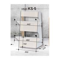 店舗用 組立式 大型 紙スタンド No.5 B2・A1サイズ対応 KS-5