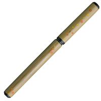 あかしや 天然竹筆ペン 小花 透明ケース 2700MP-49