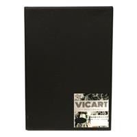 VICART ブラック 包み張りキャンバス 厚み約15mm F0 (180×140) 【期間限定！包み張りキャンバスセール対象商品】
