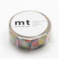 mt マスキングテープ 8P モザイク・ブライト 15mm幅×10m巻