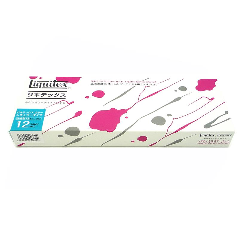 Liquitex リキテックス レギュラー#6 伝統色 12色セット 【期間限定