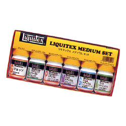 Liquitex リキテックス メディウム 50ml 6本セット | ゆめ画材