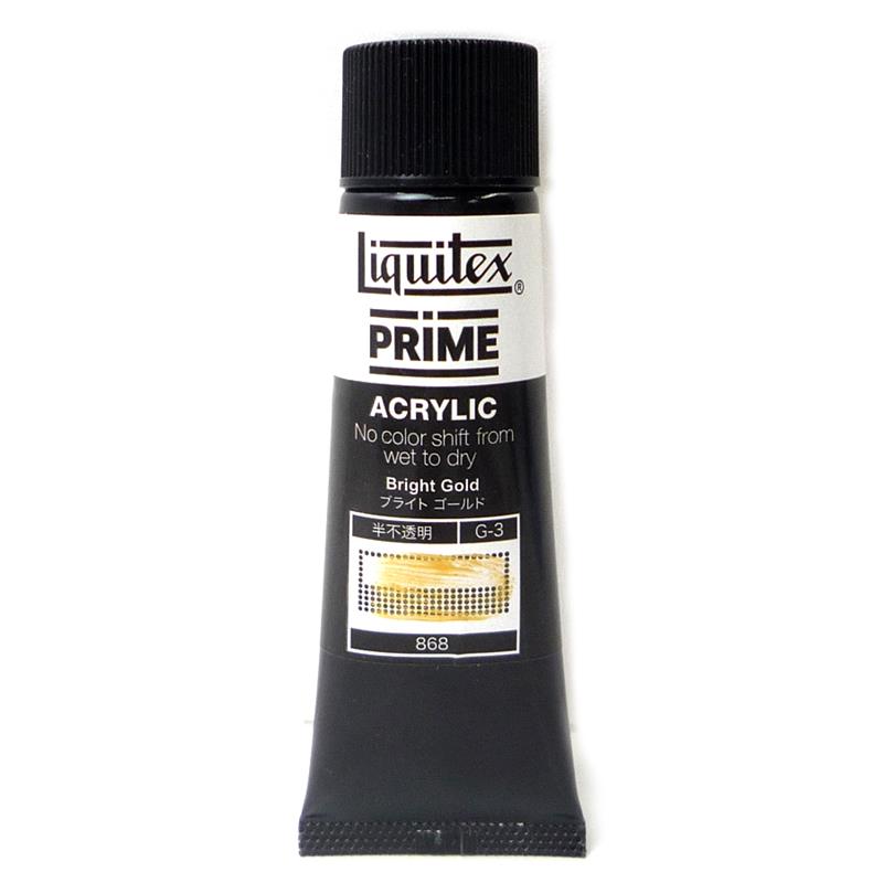 Liquitex リキテックス プライム 30ml 868 ブライトゴールド 【期間限定！絵の具 ザ・バーゲンセール対象商品】