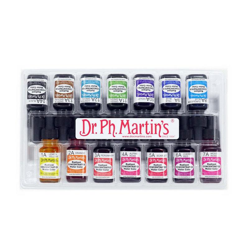 Dr.Ph.Martin's ドクターマーチン ラディアント 14色セット A 1/2 