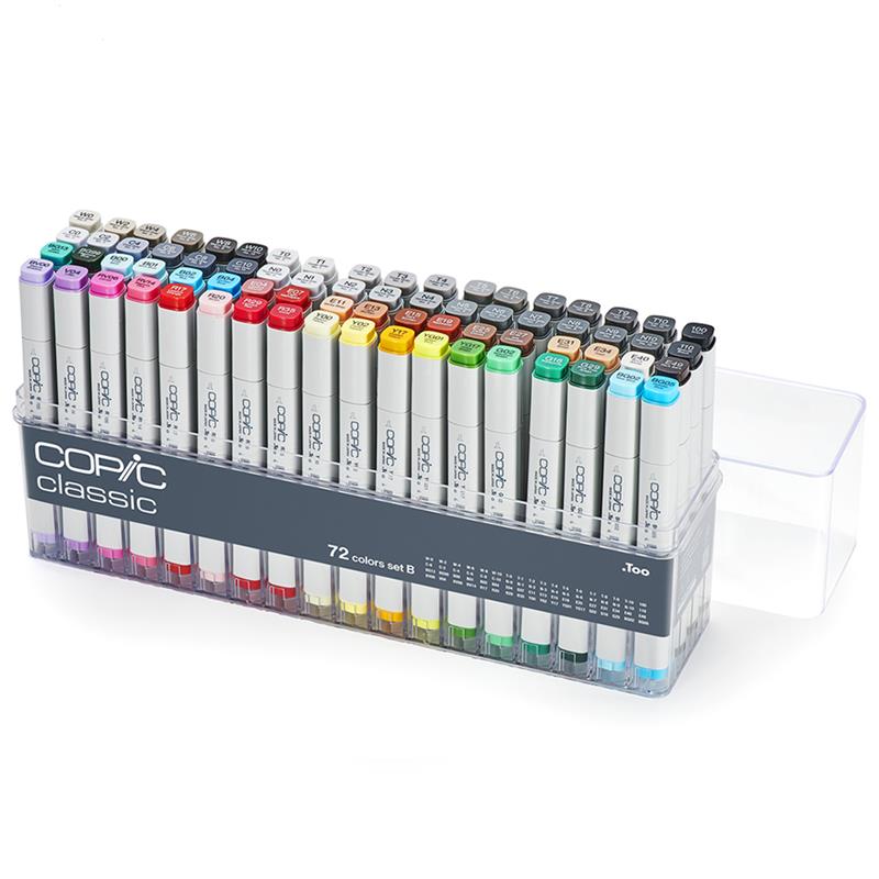 【未使用品】COPIC sketch 72colors set Bコピック