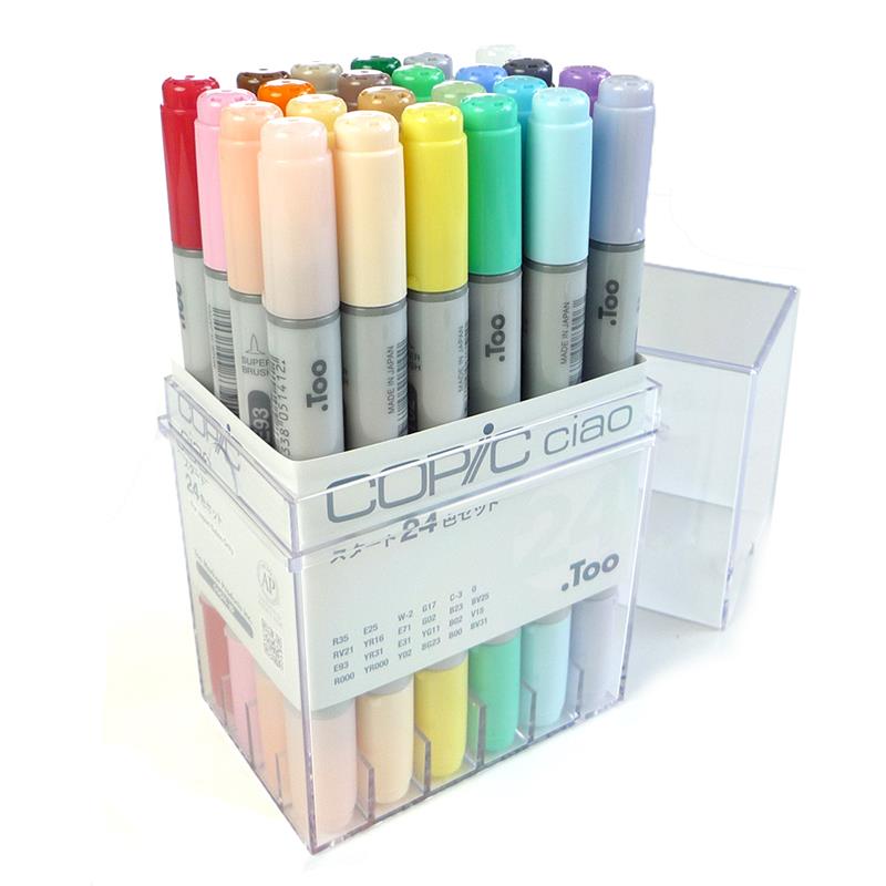 コーフル COPICciao スタート24色セット - 通販