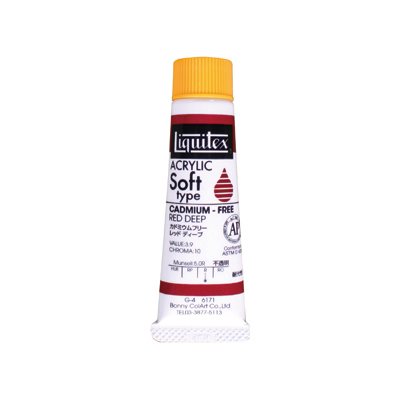 Liquitex リキテックス ソフト#6 (20ml) カドミウムフリーレッド