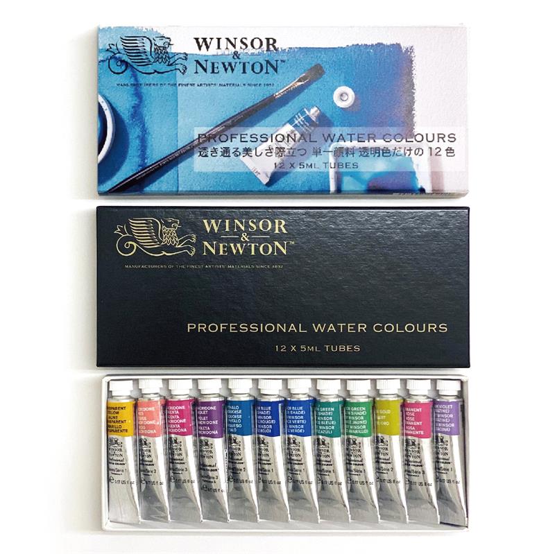 限定商品】 Winsor＆Newton プロフェッショナル ウォーターカラー 単一