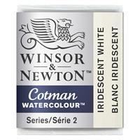 Winsor＆Newton コットマン ウォーターカラー ハーフパン 330 イリデッセント ホワイト