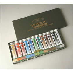 Winsor＆Newton ウイントンオイルカラー21ml 12色セット | ゆめ画材