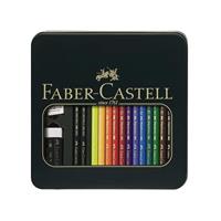Faber-Castell ファーバーカステル ポリクロモス色鉛筆 ミックスメディア スターターセット 12色セット