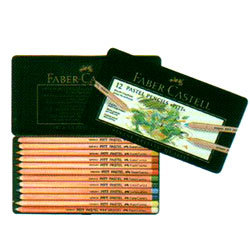 Faber-Castell PITT パステル鉛筆 12色セット