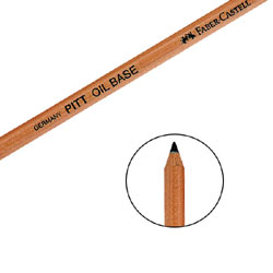 Faber-Castell PITT 鉛筆・油性 ブラック・エキストラハード 112605