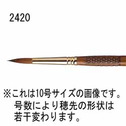 世界三大筆ブランドエスコダ筆Escoda エスコダ 油彩筆 2420 長軸 18号