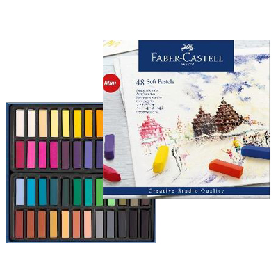 Faber-Castell ファーバーカステル ソフトパステル 48本 ※46色セット