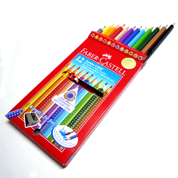 Faber-Castell ファーバーカステル Red-range ジャンボグリップ 色鉛筆
