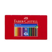 Faber-Castell ファーバーカステル Red-range カラーグリップ 色鉛筆 36色セット 缶入
