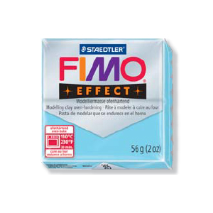 FIMO フィモエフェクト 56g パステルカラー アクア 8020-305