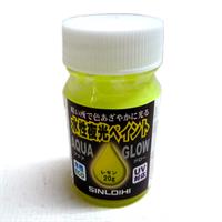 NICKER ニッカー 水性蓄光塗料 アクアグロー レモン 20ml