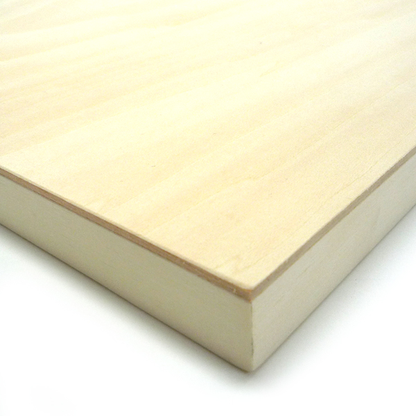 木製パネル シナベニヤパネル 全紙 (430×530mm) 厚み19.5mm