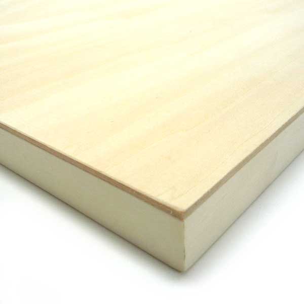 木製パネル シナベニヤパネル S12 (606×606mm) 厚み24mm 【期間限定！木製パネルセール対象商品】