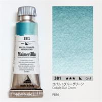 マイメリブルー 透明水彩絵具 単一顔料 コバルトブルーグリーン12ml