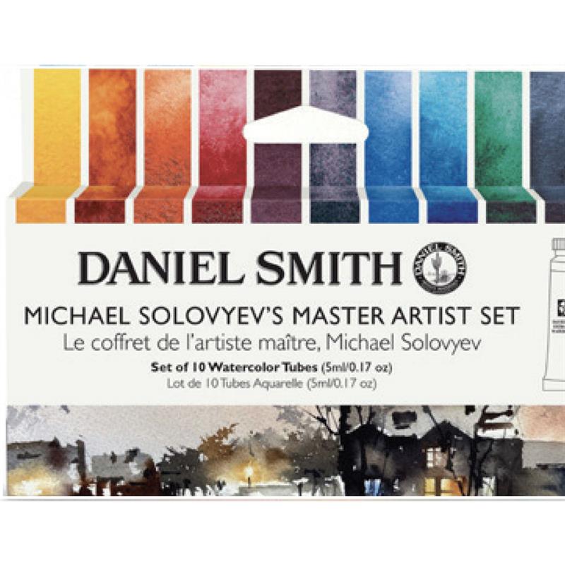 ダニエルスミス 水彩絵具 5ml 10色 マイケル・ソルベス セット | ゆめ画材
