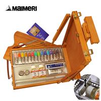 Maimeri クラシコ 油絵具 テーブルイーゼル ボックスセット 20ML 16色セット