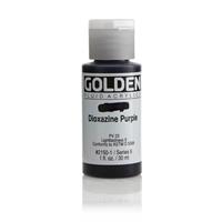 ゴールデン GOLDEN フルイド 低粘度アクリル樹脂絵具 GFL 30ml 2150 ジオキサジン パープル