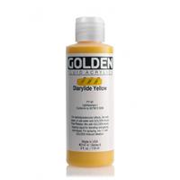 ゴールデン GOLDEN フルイド 低粘度アクリル樹脂絵具 GFL 118ml 2147 ダイアリライド イエロー