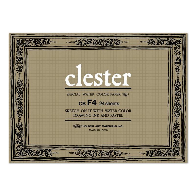 clester クレスター 水彩紙 コットン・パルプ 210g/m2 中目 ブロック