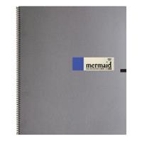 mermaid マーメイドブック MS-F4 (中紙235g・荒目・18枚綴) スプリング・ナチュラルホワイト 【期間限定！スケッチブックセール対象商品】