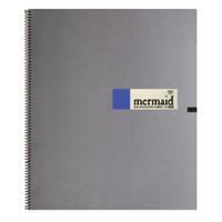 mermaid マーメイドブック MS-F6 (中紙235g・荒目・18枚綴) スプリング・ナチュラルホワイト