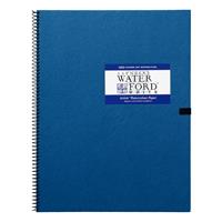 WATERFORD ウォーターフォード 水彩紙ブック EHS2-F6 (中紙300g・中目・12枚綴) スプリング・ホワイト