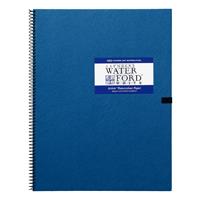 WATERFORD ウォーターフォード 水彩紙ブック EHS2-F8 (中紙300g・中目・12枚綴) スプリング・ホワイト