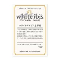 white ibis ホワイトアイビス 水彩紙 コットン・パルプ 300g/m2 中目 ポストカードパック 100×148mm 30枚入 WI-PCP