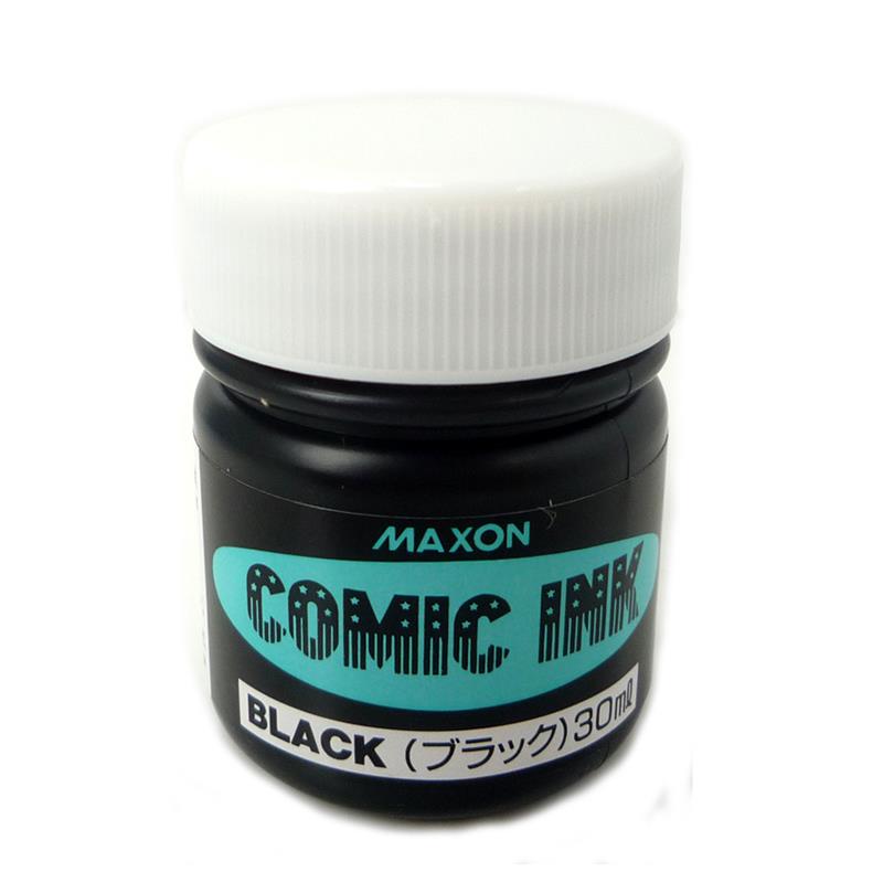 MAXON マクソン コミックインク ブラック 30cc