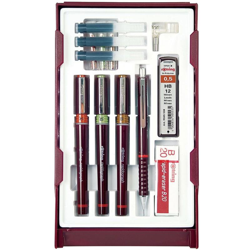 rotring ロットリング ラピッドグラフIPL 製図ペン カレッジセット 