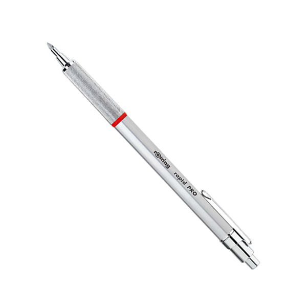 新品　レア　rotring　ロットリング　ラピッドプロ　ボールペン　シルバー