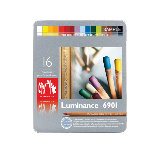 カランダッシュ ルミナンス 色鉛筆 16色セット 6901-316 | ゆめ画材