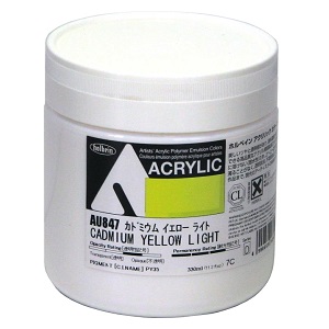 ホルベイン アクリリックカラー (アクリル樹脂絵具) 330ml カドミウム イエロー ライト