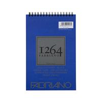 ファブリアーノ 1264 スケッチブック ブラック A5 (148mm×210mm) 上綴じ 20枚