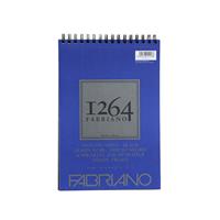 ファブリアーノ 1264 スケッチブック ブラック A4 (210mm×297mm) 上綴じ 40枚