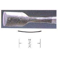 木彫 たたき 鑿 (のみ) 15mm カマクラ型 (極浅丸)