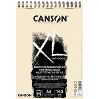 CANSON キャンソン XL A4 サンドグレーンナチュラル 【期間限定！スケッチブックセール対象商品】