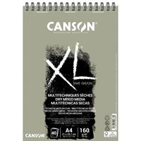 CANSON キャンソン XL A4 サンドグレーングレー 【期間限定！スケッチブックセール対象商品】